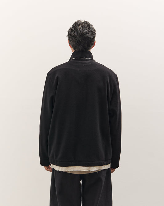 Camiel Fortgens Fleece Anorak Unisex, Black