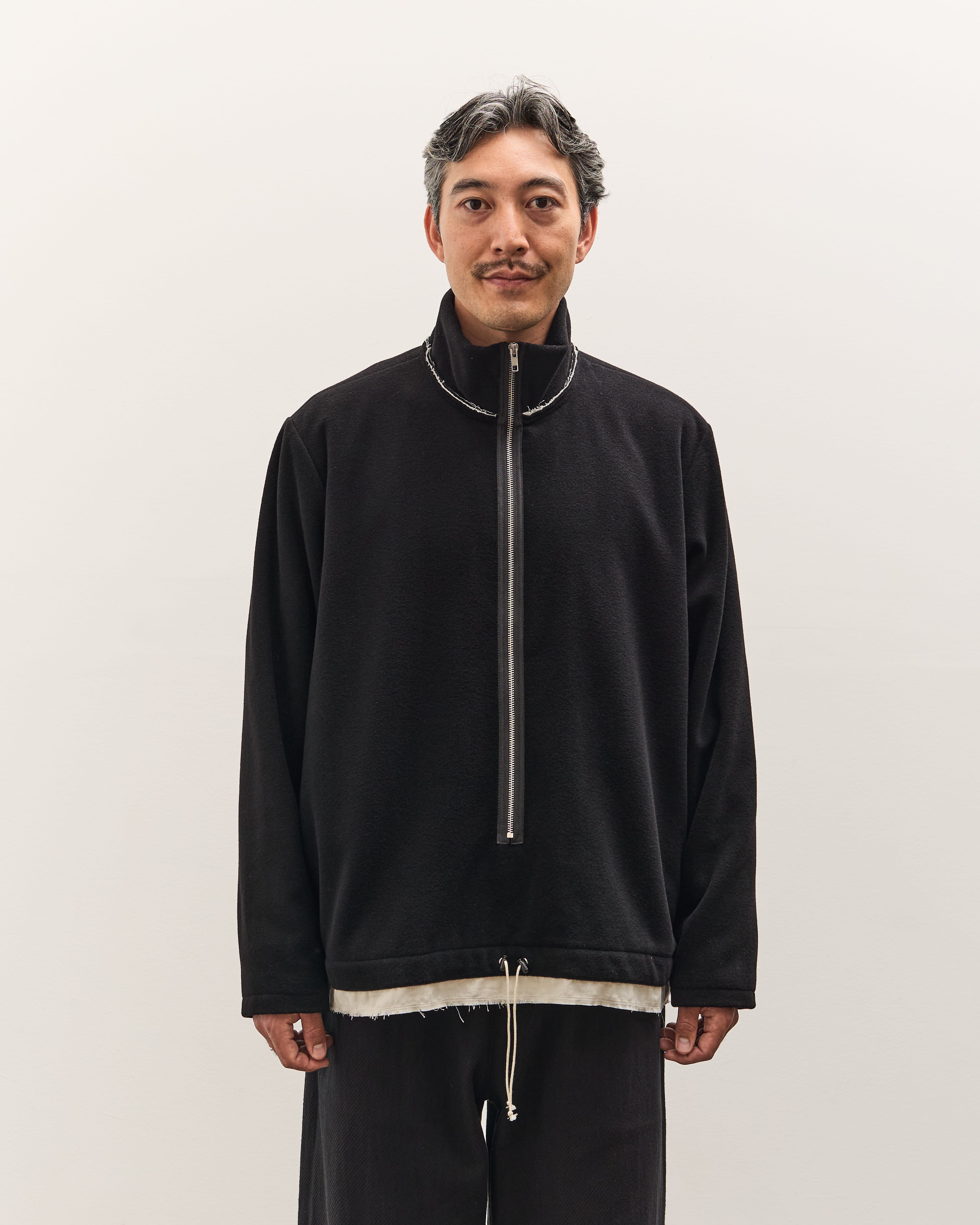 Camiel Fortgens Fleece Anorak Unisex, Black – Glasswing