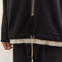 Camiel Fortgens Fleece Anorak Unisex, Black