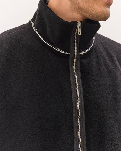 Camiel Fortgens Fleece Anorak Unisex, Black