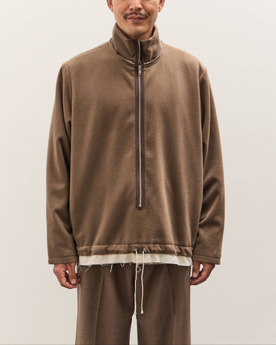 Camiel Fortgens Fleece Anorak Unisex, Taupe