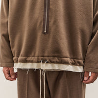 Camiel Fortgens Fleece Anorak Unisex, Taupe