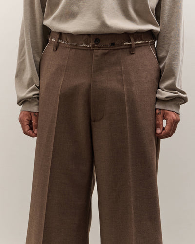 Camiel Fortgens Straight Slacks Unisex, Brown