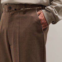 Camiel Fortgens Straight Slacks Unisex, Brown