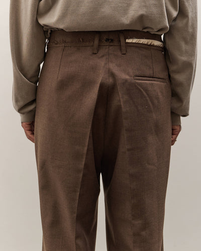 Camiel Fortgens Straight Slacks Unisex, Brown