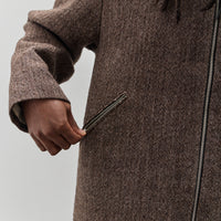 Camiel Fortgens Simple Jacket, Brown Herringbone