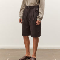 Camiel Fortgens Slim Suit Shorts, Faded Black