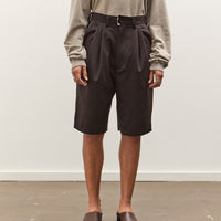 Camiel Fortgens Slim Suit Shorts, Faded Black