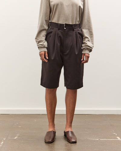 Camiel Fortgens Slim Suit Shorts, Faded Black