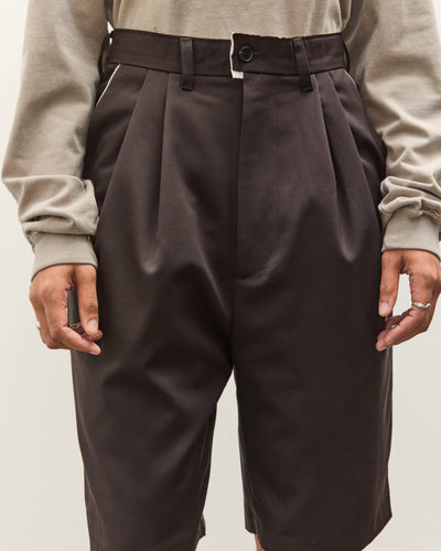 Camiel Fortgens Slim Suit Shorts, Faded Black