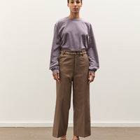 Camiel Fortgens Straight Slacks, Brown