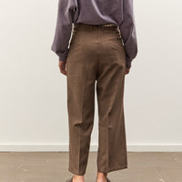 Camiel Fortgens Straight Slacks, Brown