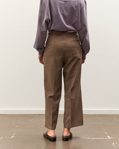 Camiel Fortgens Straight Slacks, Brown