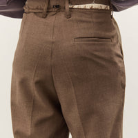 Camiel Fortgens Straight Slacks, Brown