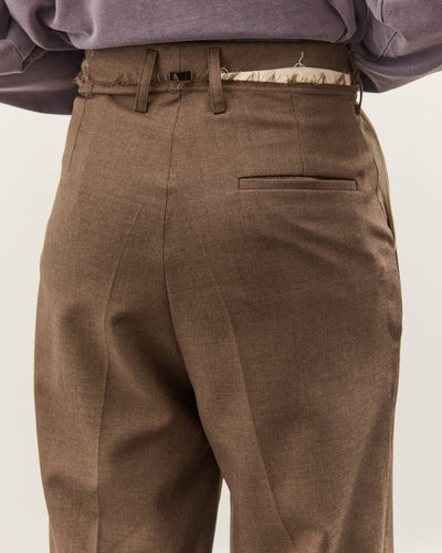 Camiel Fortgens Straight Slacks, Brown