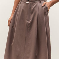 Camiel Fortgens Suit Pants Skirt, Taupe