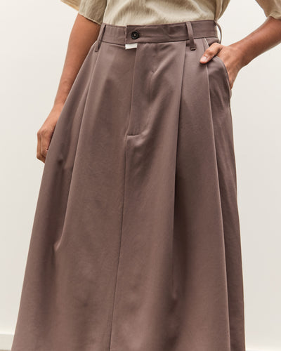 Camiel Fortgens Suit Pants Skirt, Taupe