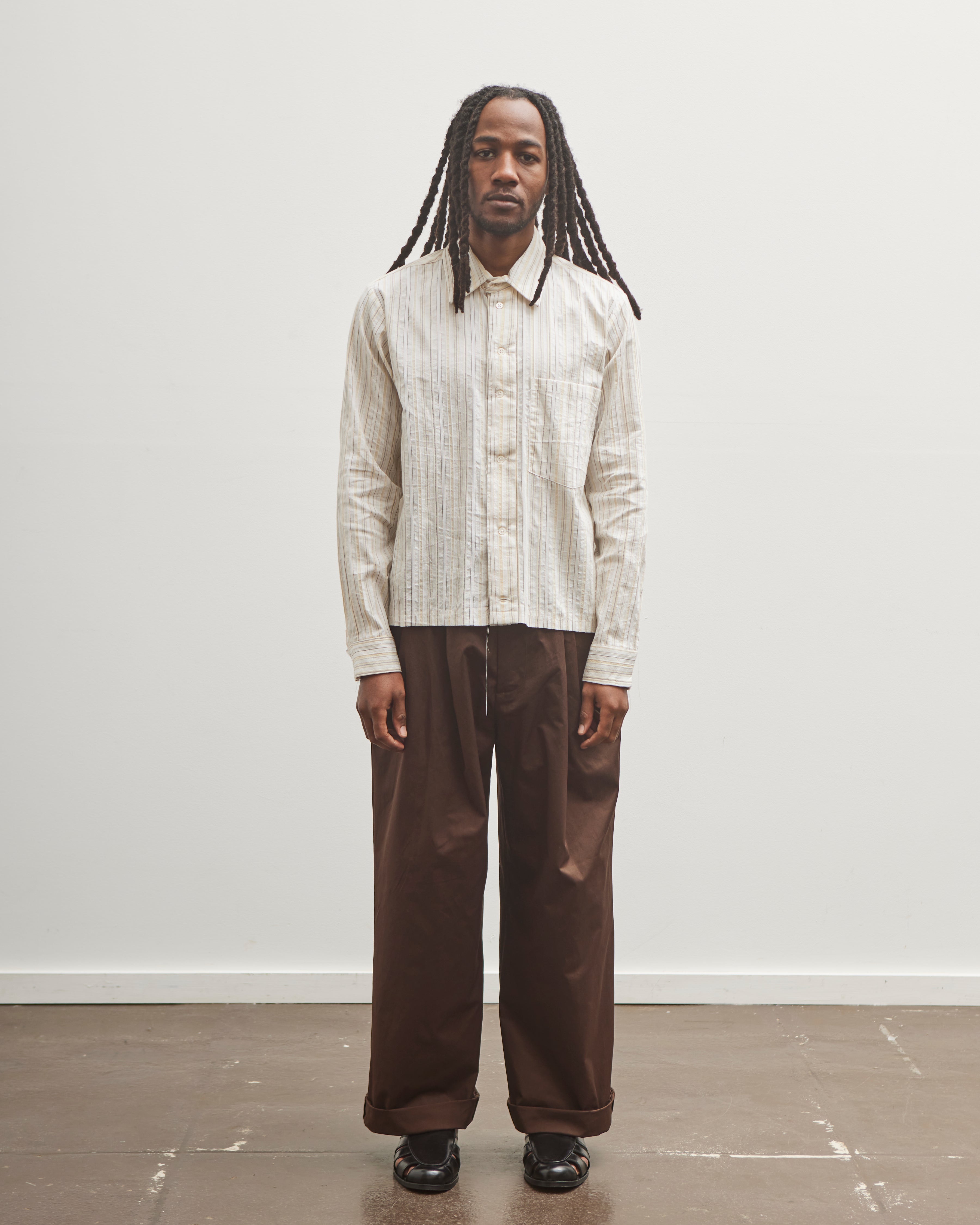 ファッション人気ブランドランキング Camiel Fortgens Unisex Suit Pants, Brown – Glasswing パンツ