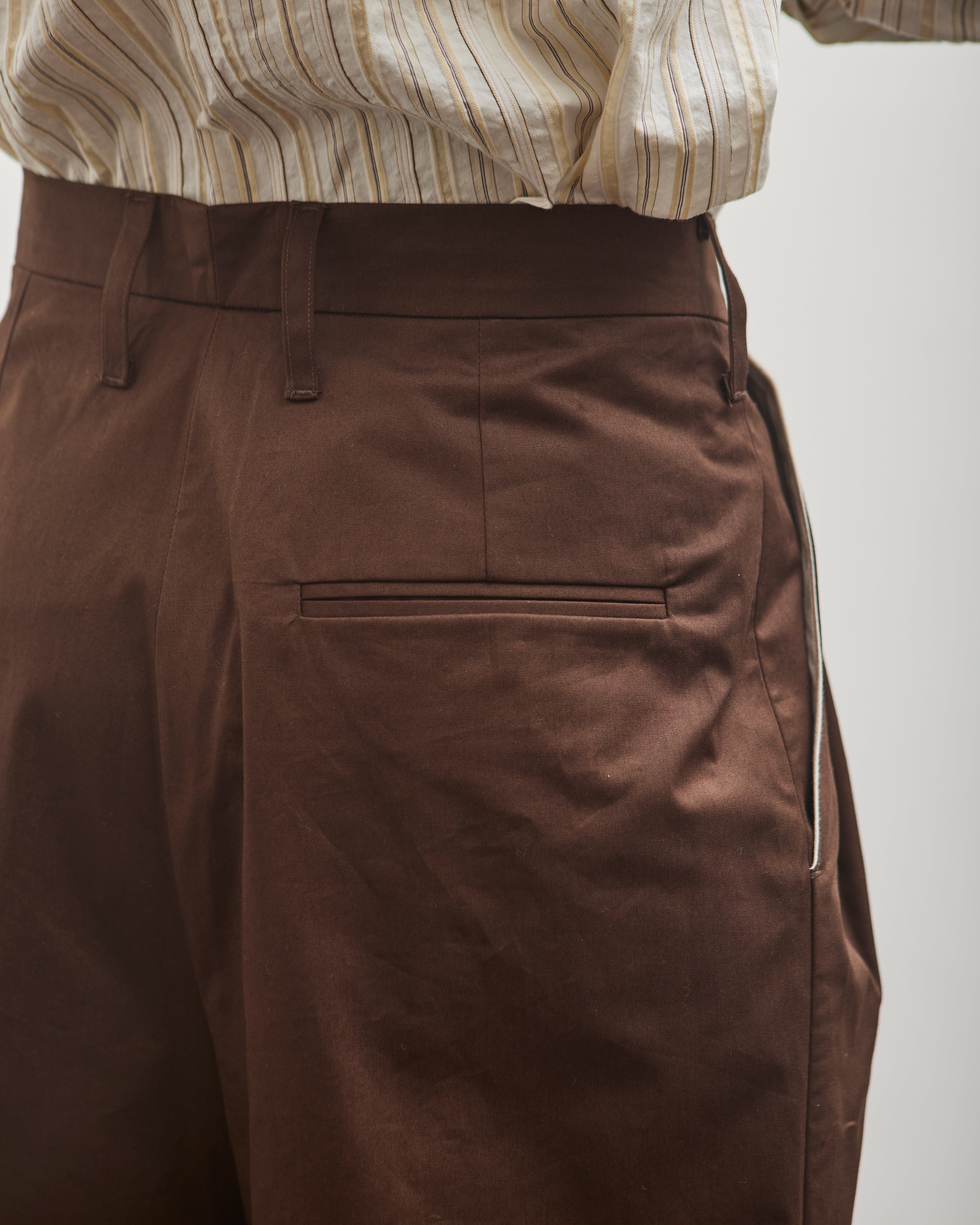 Camiel Fortgens Unisex Suit Pants, Brown – Glasswing