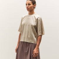 Camiel Fortgens Tailored Tee Top, Champagne