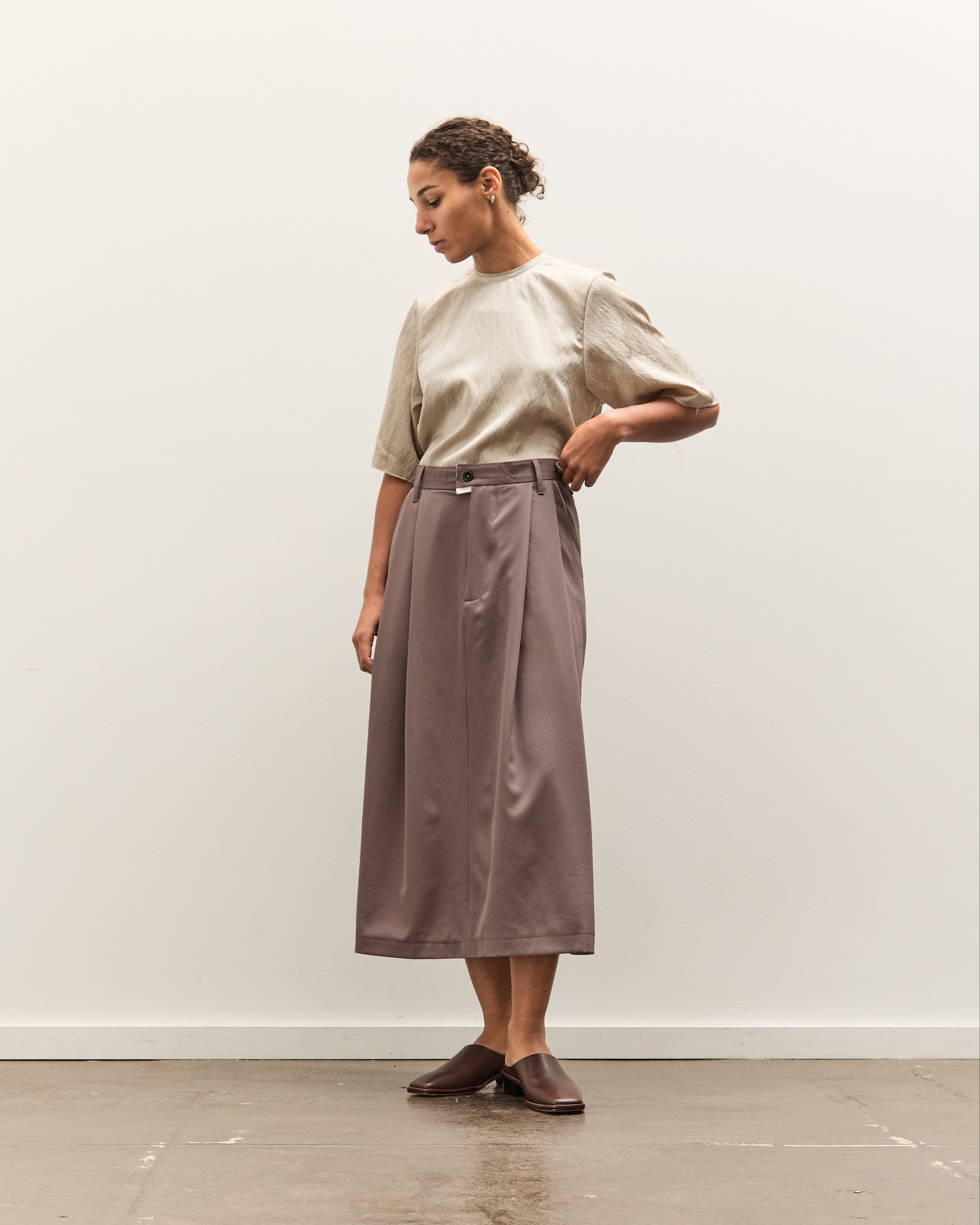 Camiel Fortgens Tailored Tee Top, Champagne – Glasswing