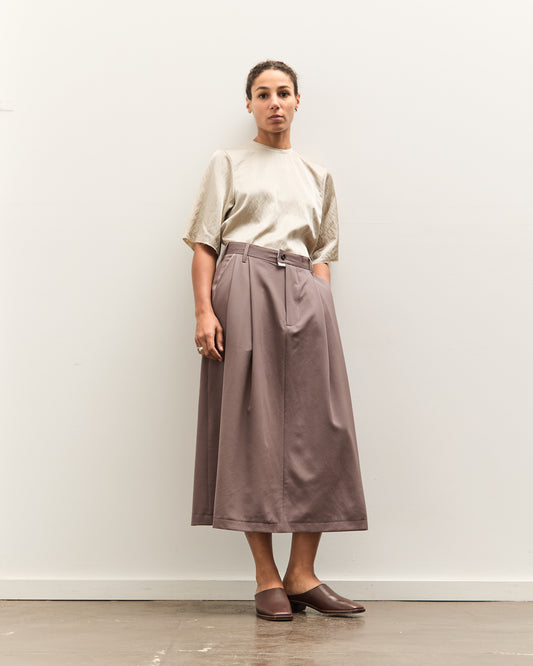 Camiel Fortgens Suit Pants Skirt, Taupe