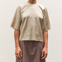 Camiel Fortgens Tailored Tee Top, Champagne