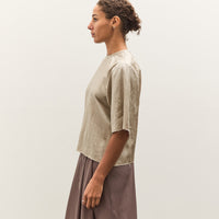 Camiel Fortgens Tailored Tee Top, Champagne