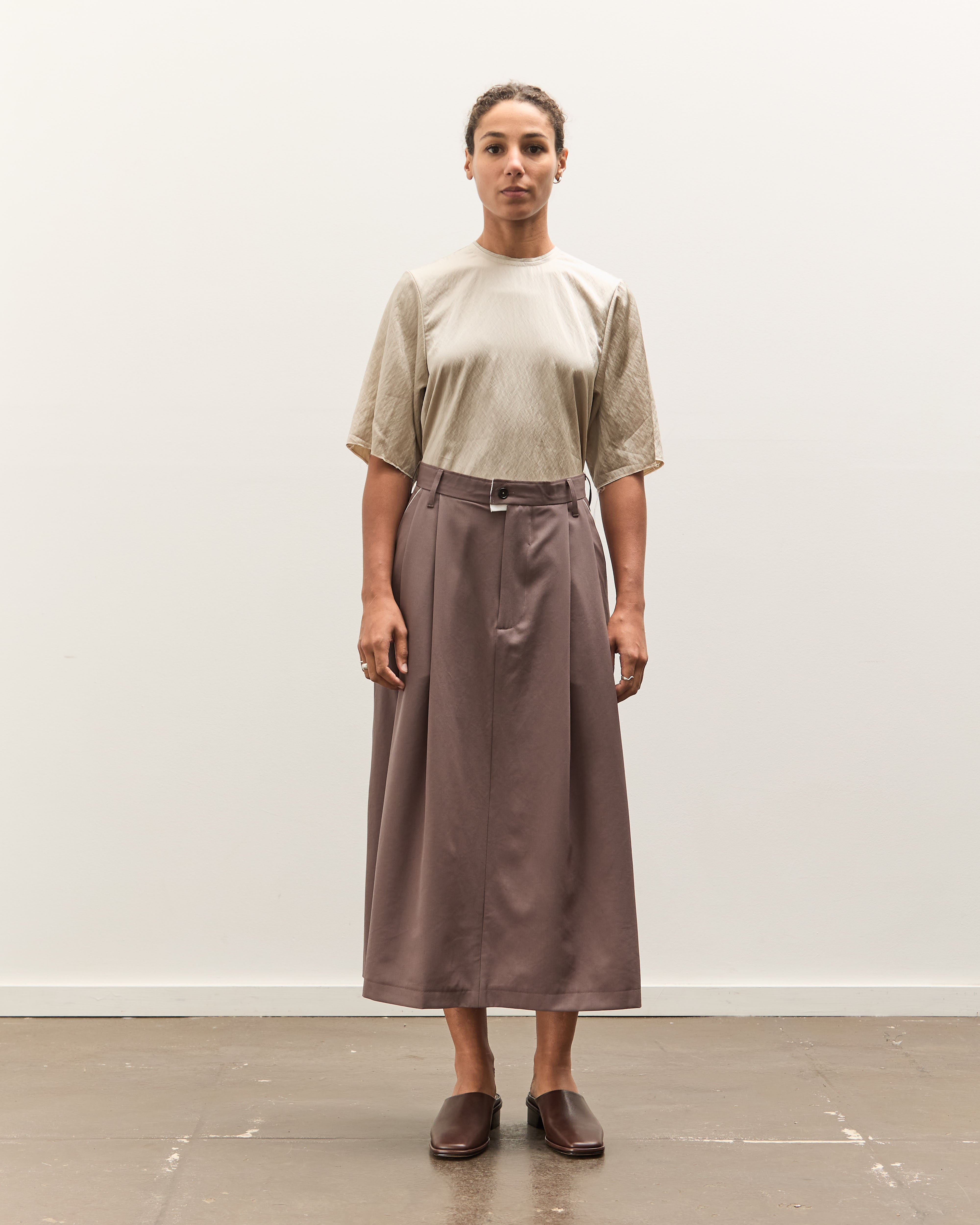 Camiel Fortgens Tailored Tee Top, Champagne – Glasswing