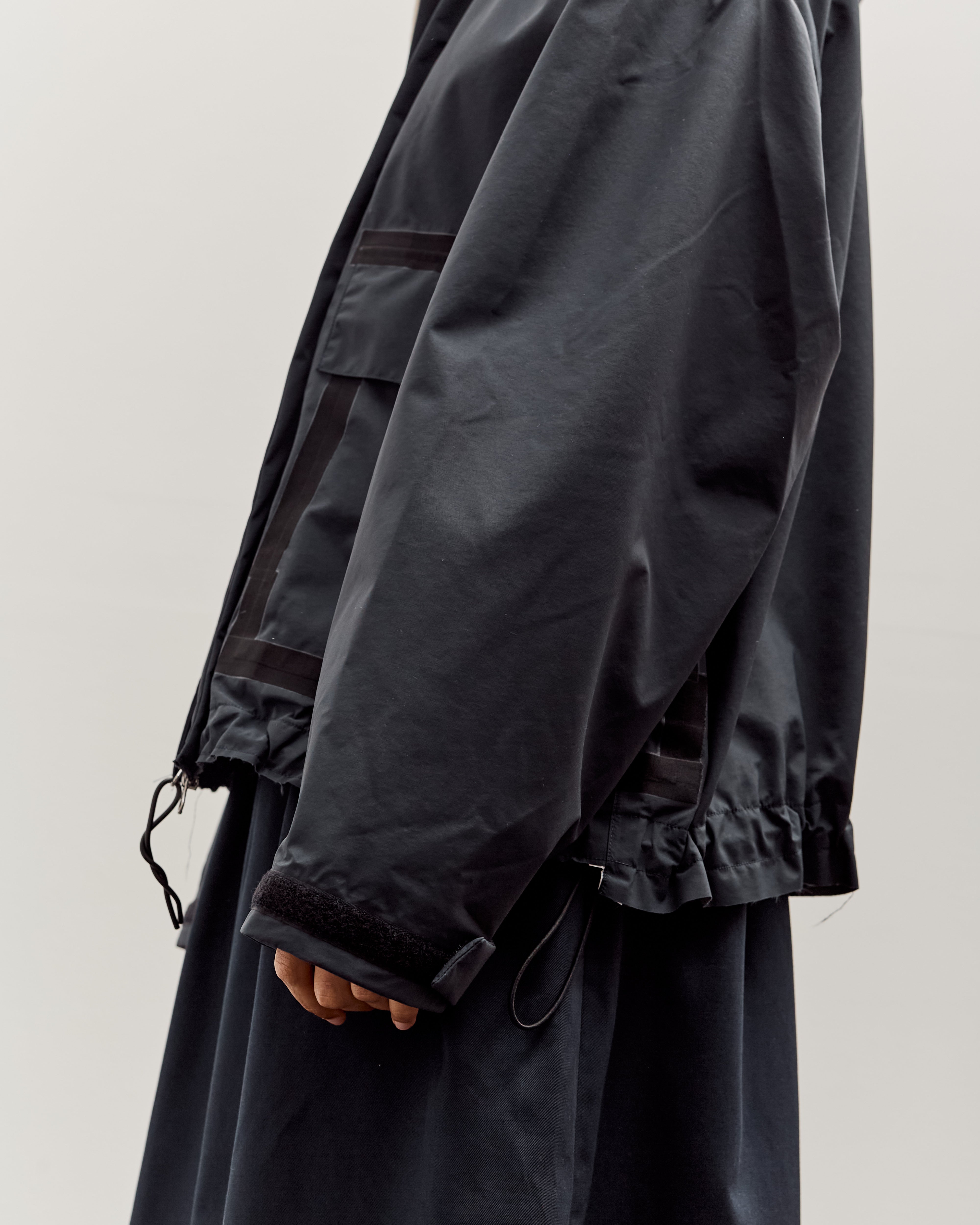 CAMIEL FORTGENS ナイロンシンプルジャケット　ブルゾン S Camiel Fortgens Simple Jacket in Black Curated at Jake and Jones