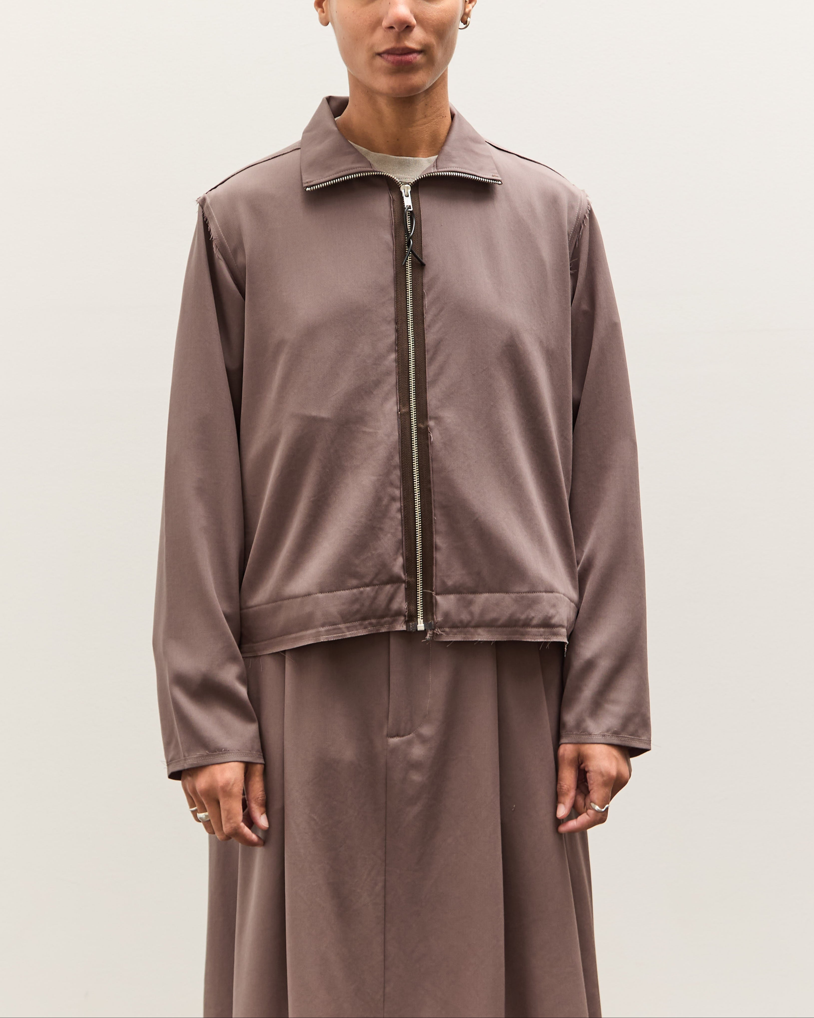 Camiel Fortgens Track Jacket, Taupe – Glasswing