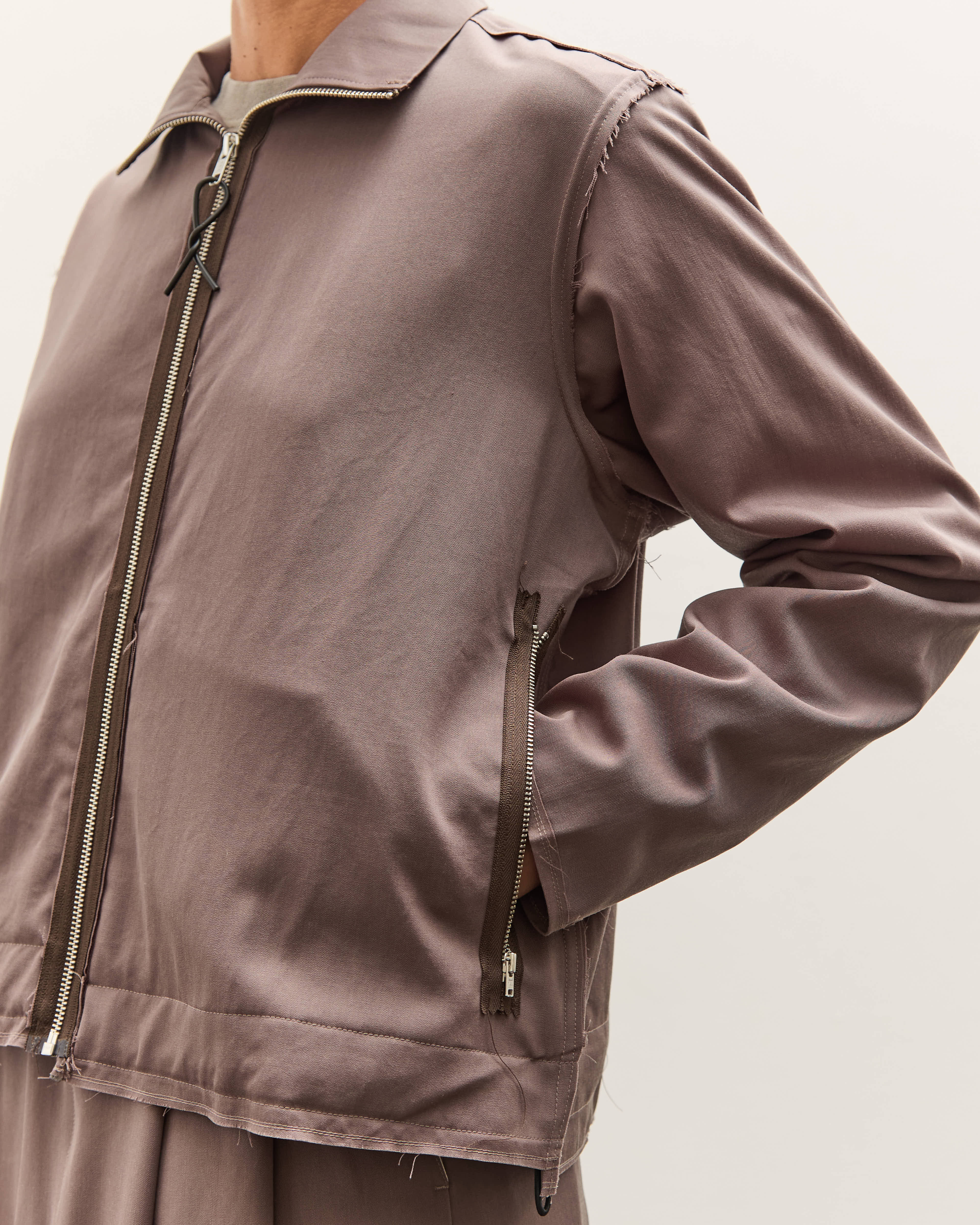 Camiel Fortgens Track Jacket, Taupe – Glasswing