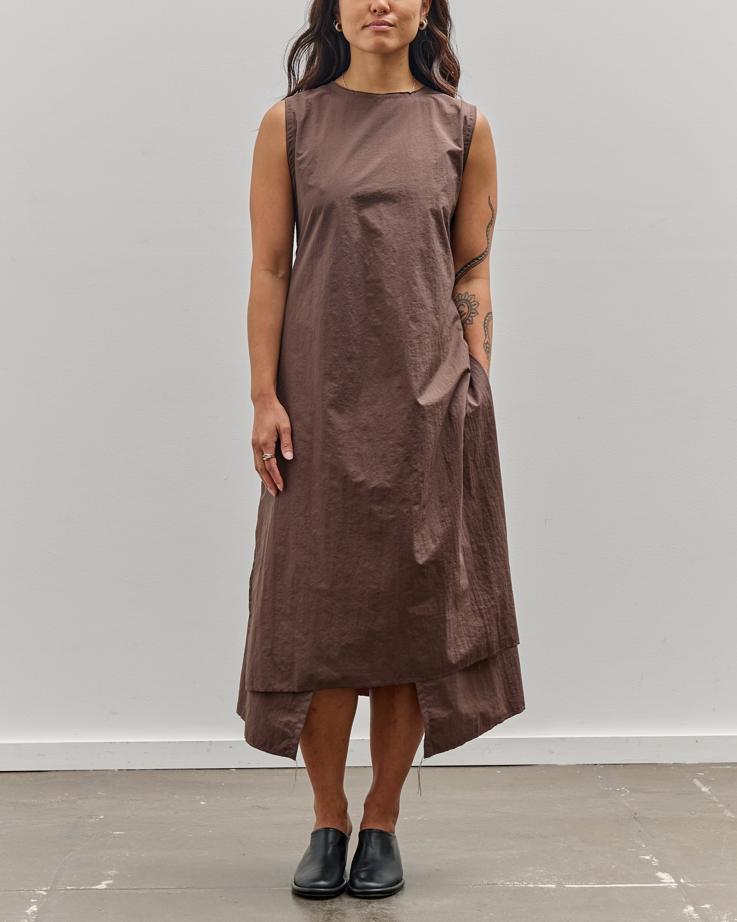 【最終】CAMIEL FORTGENS 19AW short dress CF.19.08.01.02 WRAP DRESS brown – Camiel Fortgens