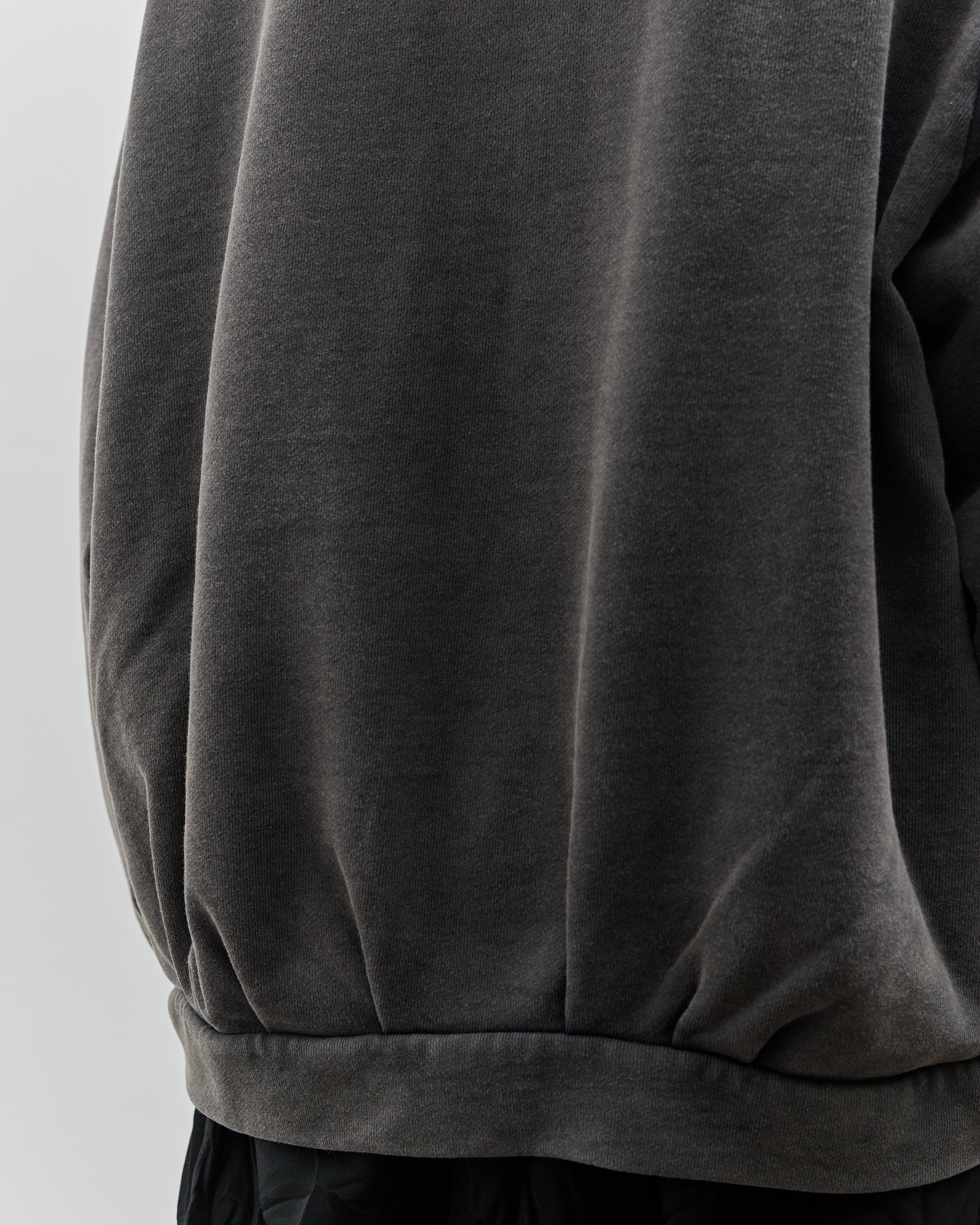 Camiel Fortgens Zip Hoodie, Black Old Dyed – Glasswing