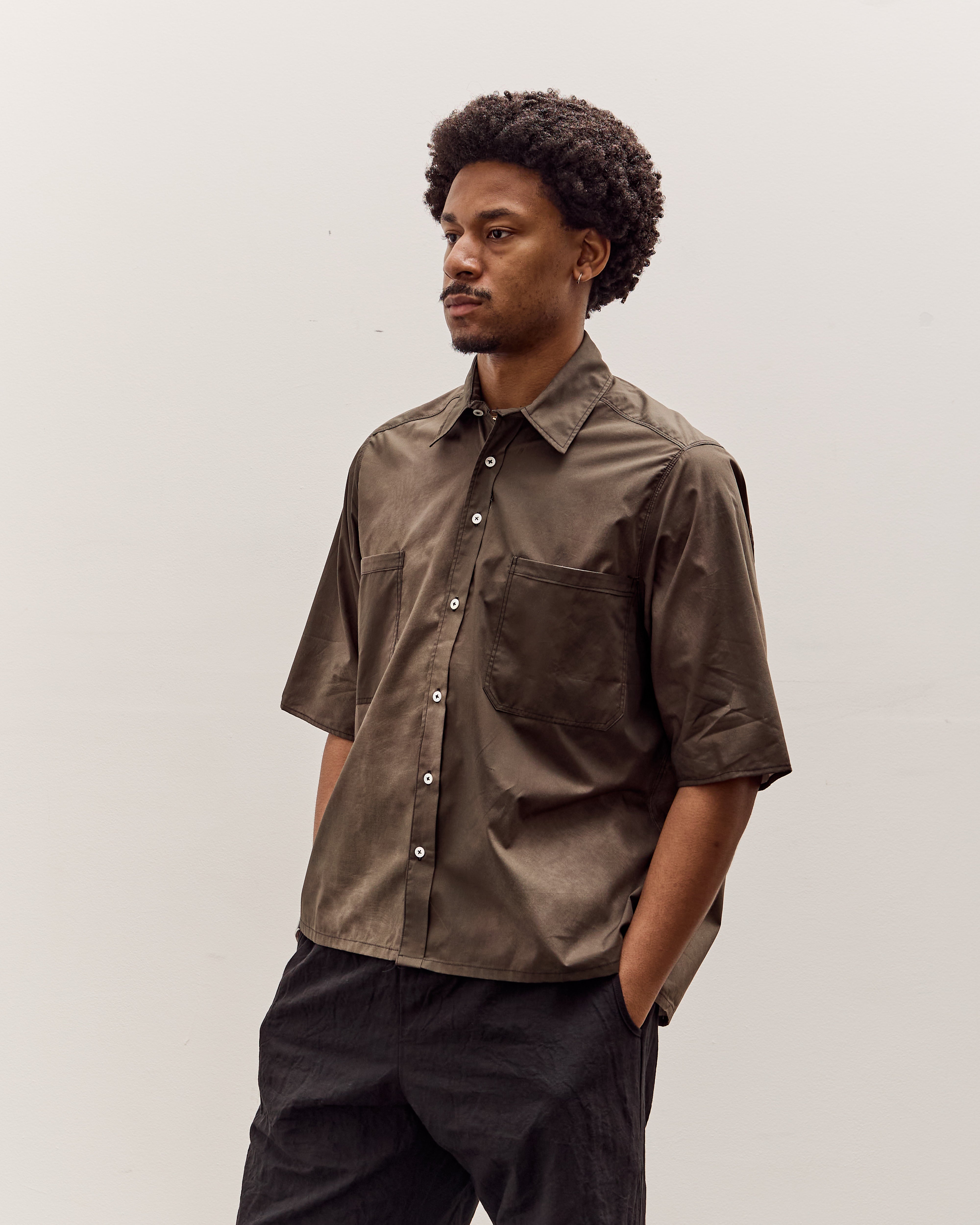 Camiel Fortgens Boxy Shirt, Black Sunfade – Glasswing