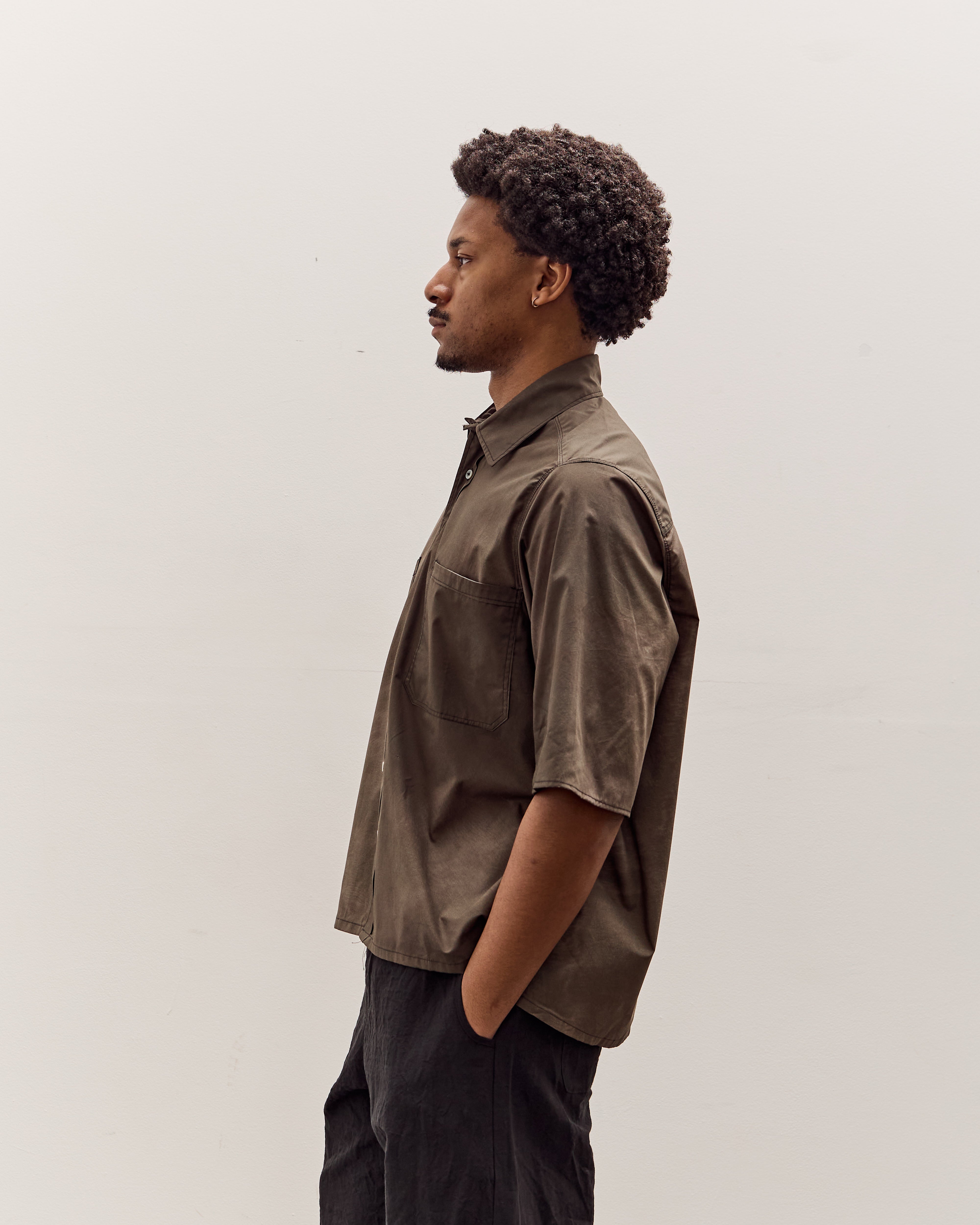 Camiel Fortgens Boxy Shirt, Black Sunfade – Glasswing