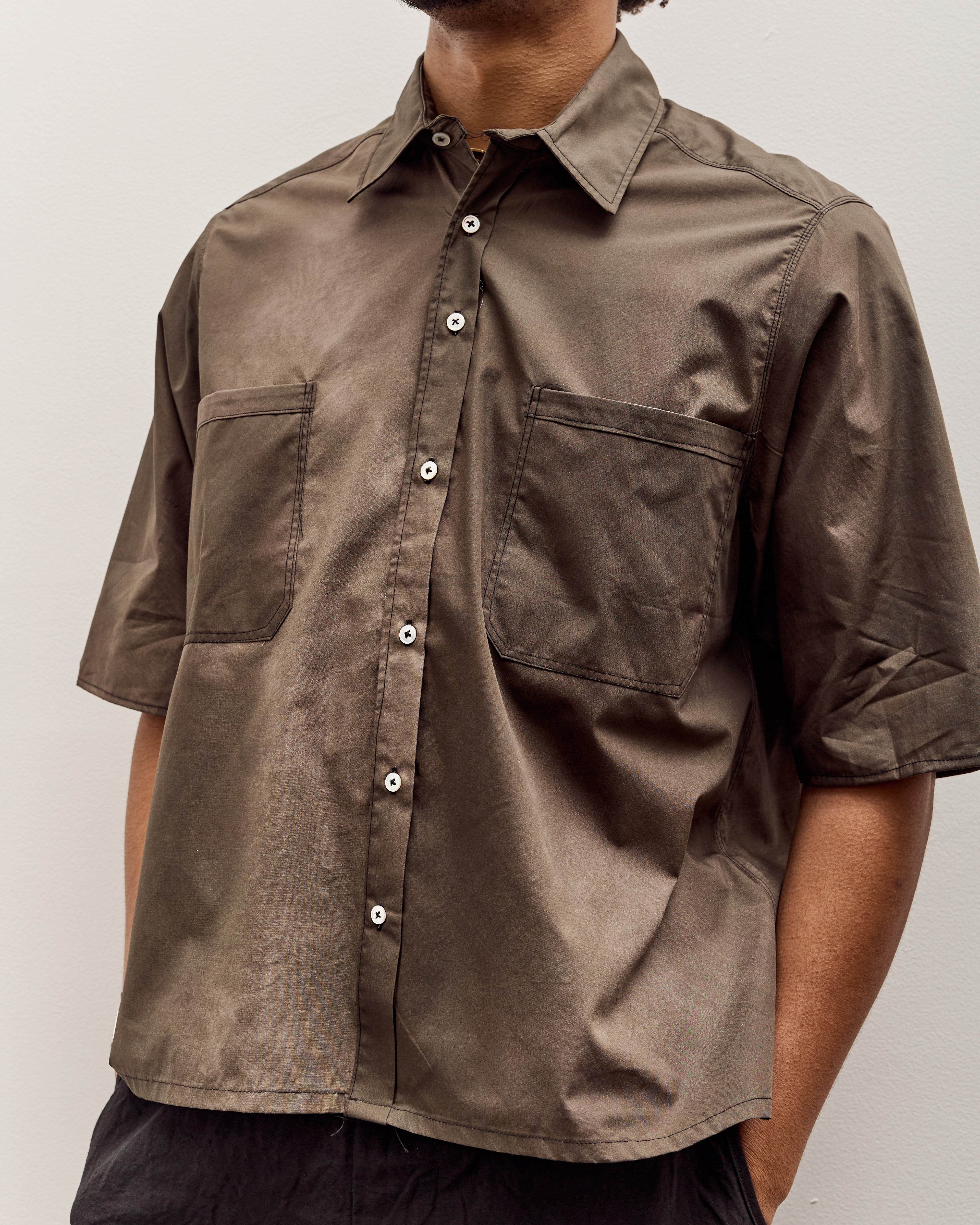 Camiel Fortgens Boxy Shirt, Black Sunfade – Glasswing