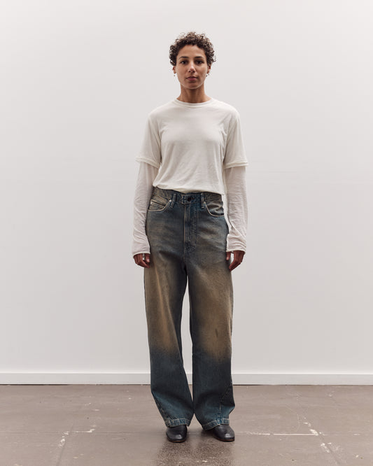 Wobbly Jeans, Vintage Blue Green