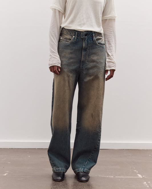 Wobbly Jeans, Vintage Blue Green