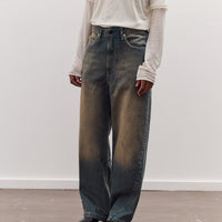 Wobbly Jeans, Vintage Blue Green