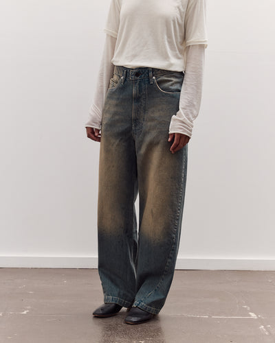 Wobbly Jeans, Vintage Blue Green