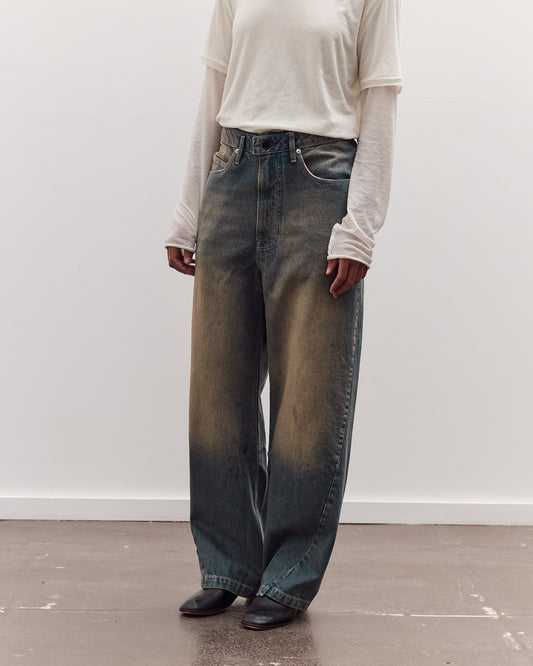 Wobbly Jeans, Vintage Blue Green