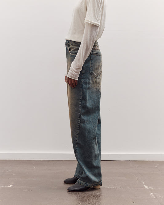 Wobbly Jeans, Vintage Blue Green