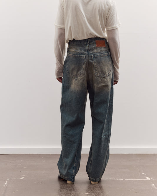 Wobbly Jeans, Vintage Blue Green