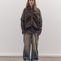 Fleece Vest, Green