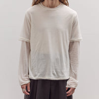 Double Normal Tee, Off-White