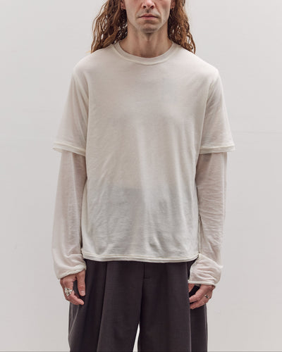 Double Normal Tee, Off-White