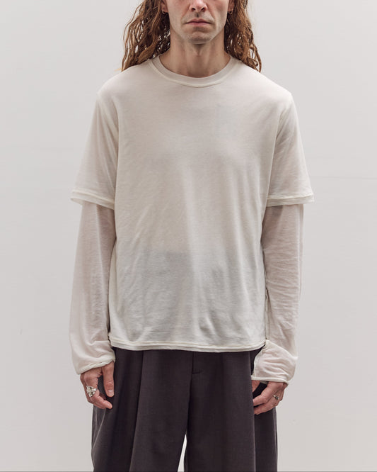 Double Normal Tee, Off-White