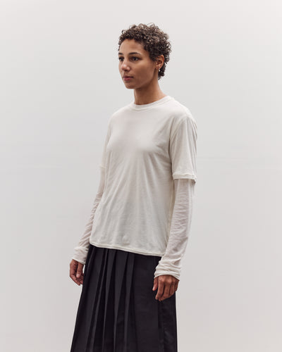 Double Normal Tee, Off-White