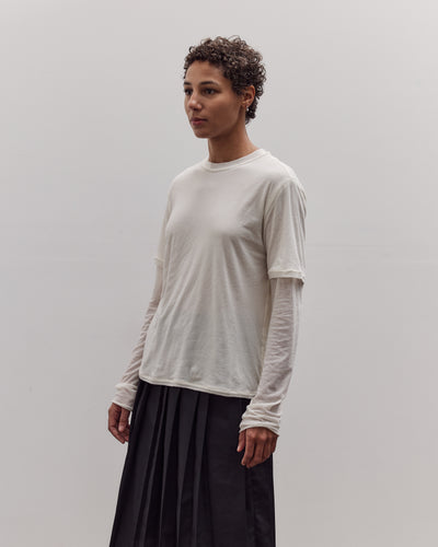 Double Normal Tee, Off-White